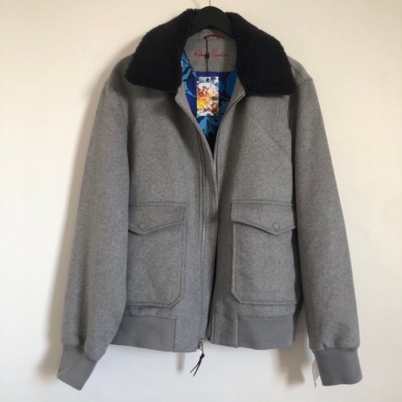 Robert Graham Wool Field Jacket Sz. L - Picture 9 of 17